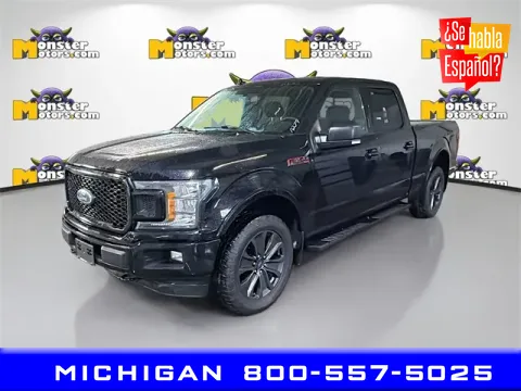 Black 2018 Ford F-150 for sale in Michigan Center, MI
