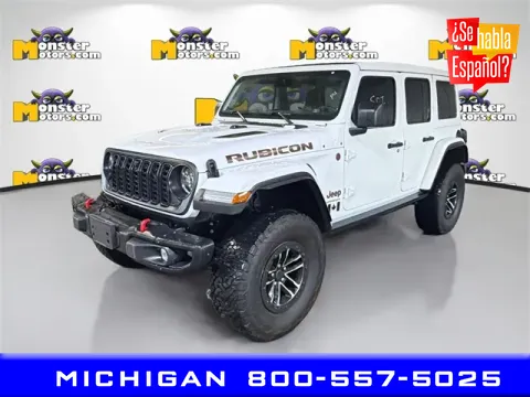 Gray 2024 Jeep Wrangler Rubicon X for sale in Michigan Center, MI