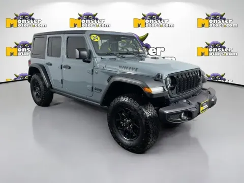 Another view of 2024 Jeep Wrangler Willys for sale in Michigan Center, MI at Monster Motors - Jackson, MI