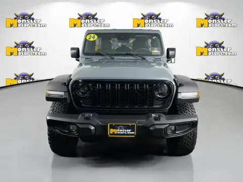 Photos of 2024 Jeep Wrangler Willys for sale in Michigan Center, MI at Monster Motors - Jackson, MI