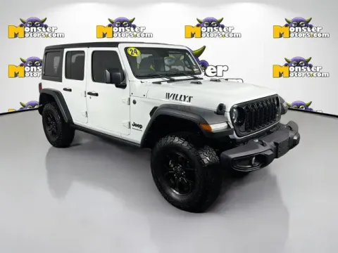 Another view of 2024 Jeep Wrangler Willys for sale in Michigan Center, MI at Monster Motors - Jackson, MI