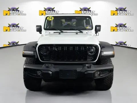 Photos of 2024 Jeep Wrangler Willys for sale in Michigan Center, MI at Monster Motors - Jackson, MI