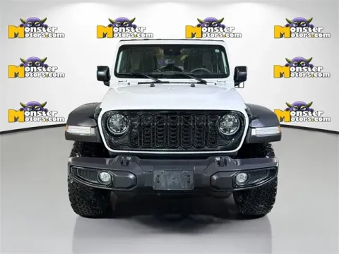 Photos of 2024 Jeep Wrangler Willys for sale in Michigan Center, MI at Monster Motors - Jackson, MI