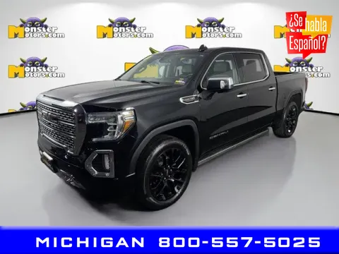 Black 2019 GMC Sierra 1500 Denali for sale in Michigan Center, MI