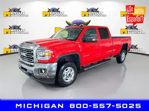 Blue 2019 GMC Sierra 2500HD SLE for sale in Michigan Center, MI