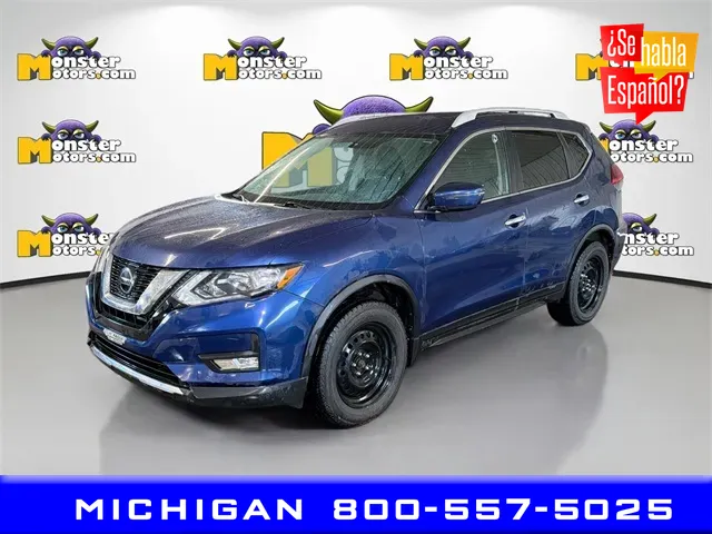 Blue 2018 Nissan Rogue S for sale in Michigan Center, MI