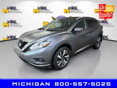 Gray 2016 Nissan Murano S for sale in Michigan Center, MI