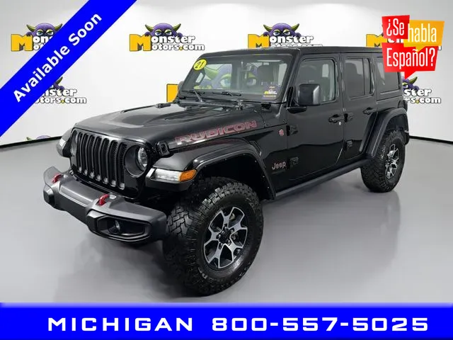2021 Jeep Wrangler Unlimited Rubicon for sale in Michigan Center, MI