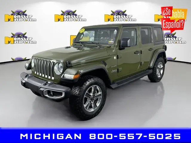 2021 Jeep Wrangler Unlimited Sahara for sale in Michigan Center, MI