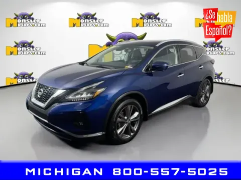Blue 2020 Nissan Murano Platinum for sale in Michigan Center, MI