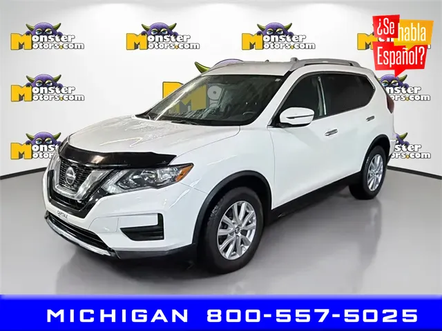 White 2020 Nissan Rogue S for sale in Michigan Center, MI