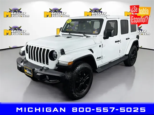 2021 Jeep Wrangler Unlimited Sahara Altitude for sale in Michigan Center, MI