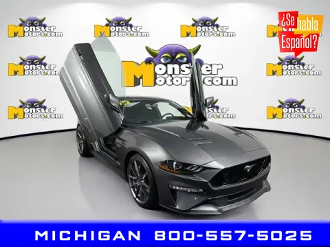 Gray 2018 Ford Mustang GT for sale in Michigan Center, MI