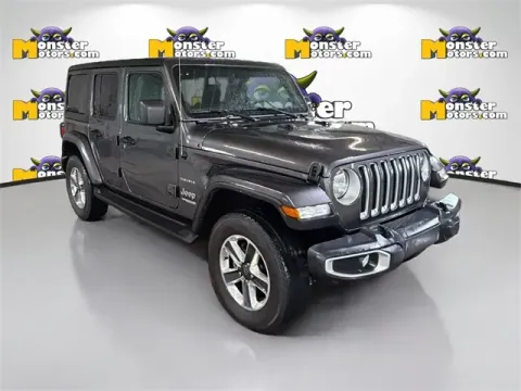 Another view of 2022 Jeep Wrangler Unlimited Sahara for sale in Michigan Center, MI at Monster Motors - Jackson, MI