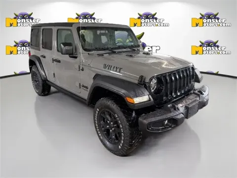 Another view of 2021 Jeep Wrangler Unlimited Willys for sale in Michigan Center, MI at Monster Motors - Jackson, MI