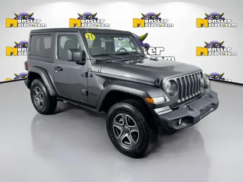 Another view of 2021 Jeep Wrangler Sport S for sale in Michigan Center, MI at Monster Motors - Jackson, MI