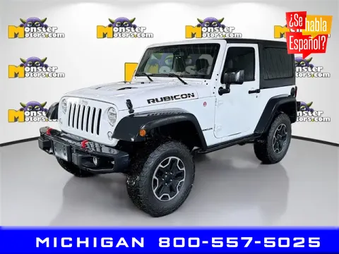 Silver 2016 Jeep Wrangler Rubicon for sale in Michigan Center, MI
