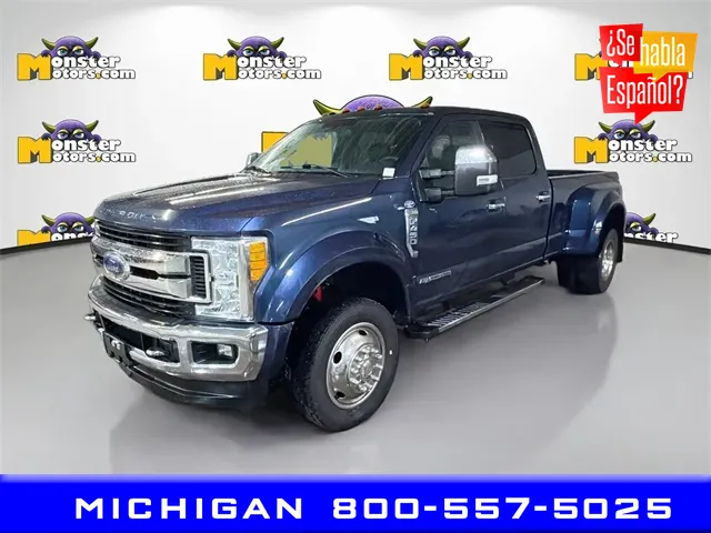 Blue 2017 Ford F-450SD XLT for sale in Michigan Center, MI