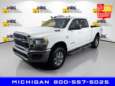 White 2021 Ram 2500 Big Horn for sale in Michigan Center, MI