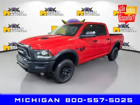 Red 2021 Ram 1500 Classic Warlock for sale in Michigan Center, MI