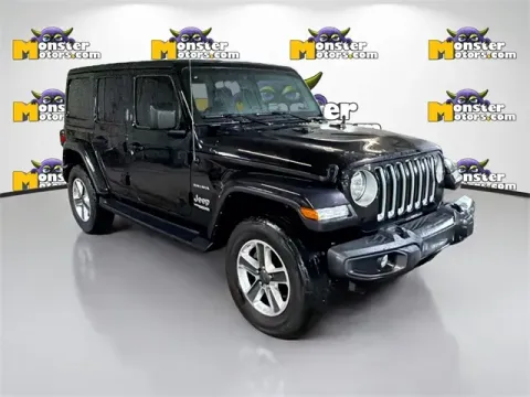 Another view of 2021 Jeep Wrangler Unlimited Sahara for sale in Michigan Center, MI at Monster Motors - Jackson, MI