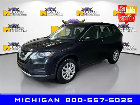 Black 2019 Nissan Rogue S for sale in Michigan Center, MI