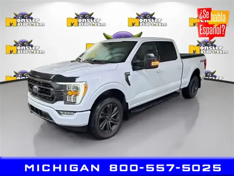 Blue 2021 Ford F-150 XLT for sale in Michigan Center, MI
