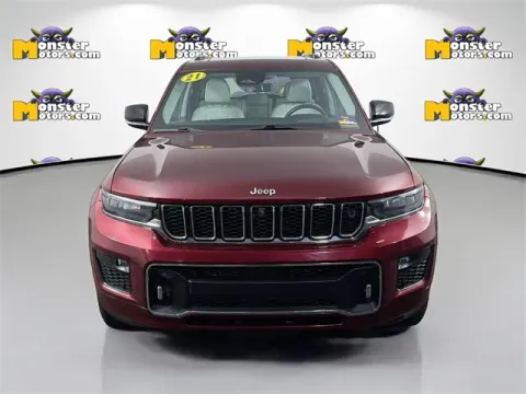 Photos of 2021 Jeep Grand Cherokee L Overland for sale in Michigan Center, MI at Monster Motors - Jackson, MI