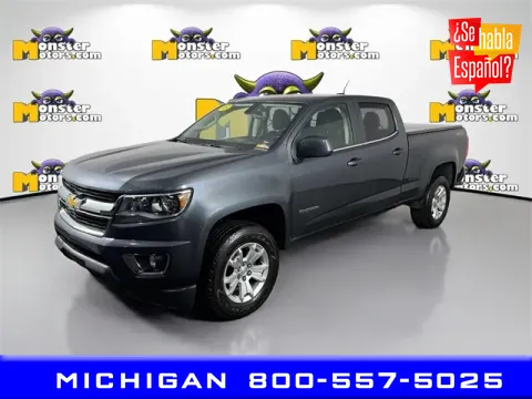Gray 2015 Chevrolet Colorado LT for sale in Michigan Center, MI