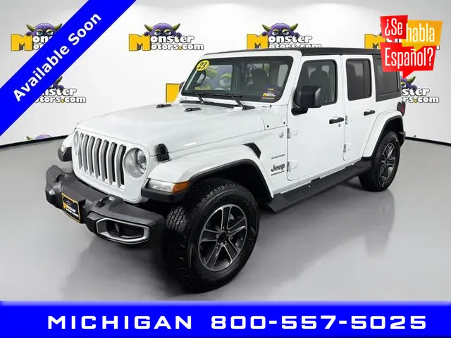 2023 Jeep Wrangler Sahara for sale in Michigan Center, MI