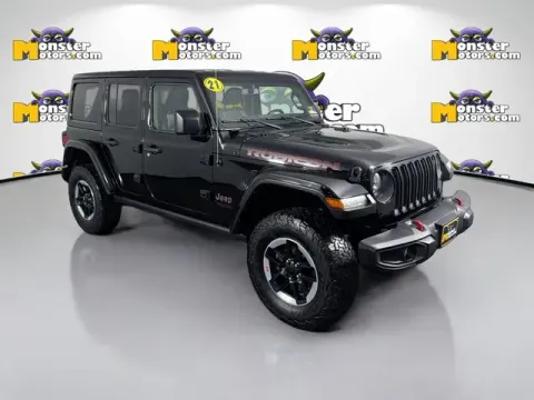 Another view of 2021 Jeep Wrangler Unlimited Rubicon for sale in Michigan Center, MI at Monster Motors - Jackson, MI