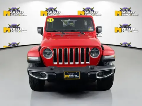 Photos of 2021 Jeep Wrangler Unlimited Sahara for sale in Michigan Center, MI at Monster Motors - Jackson, MI