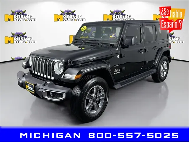 2021 Jeep Wrangler Unlimited Sahara for sale in Michigan Center, MI