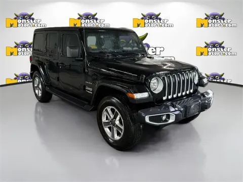 Another view of 2021 Jeep Wrangler Unlimited Sahara for sale in Michigan Center, MI at Monster Motors - Jackson, MI