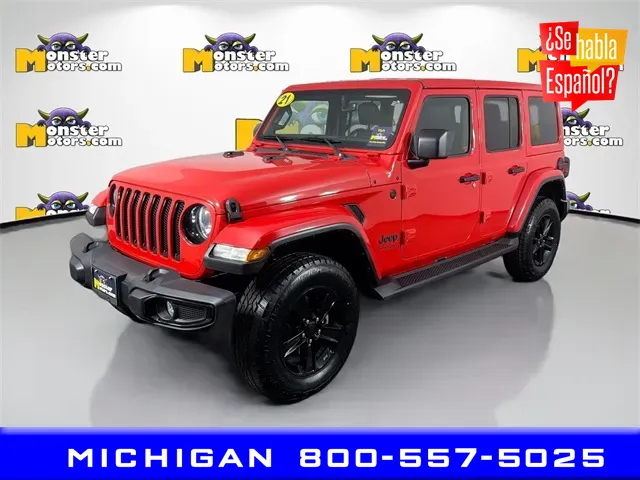 2021 Jeep Wrangler Unlimited Sahara Altitude for sale in Michigan Center, MI