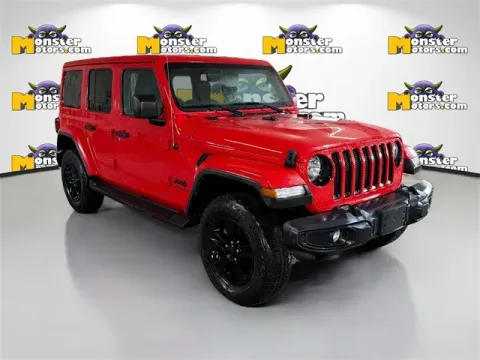 Another view of 2021 Jeep Wrangler Unlimited Sahara Altitude for sale in Michigan Center, MI at Monster Motors - Jackson, MI