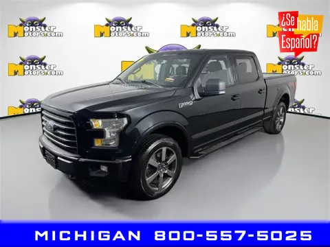 Black 2016 Ford F-150 XLT for sale in Michigan Center, MI