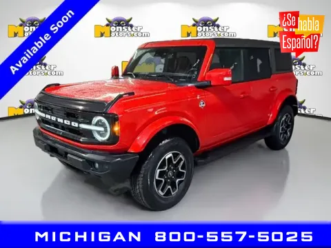 Gray 2024 Ford Bronco Outer Banks for sale in Michigan Center, MI