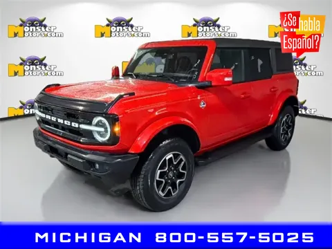 Gray 2024 Ford Bronco Outer Banks for sale in Michigan Center, MI