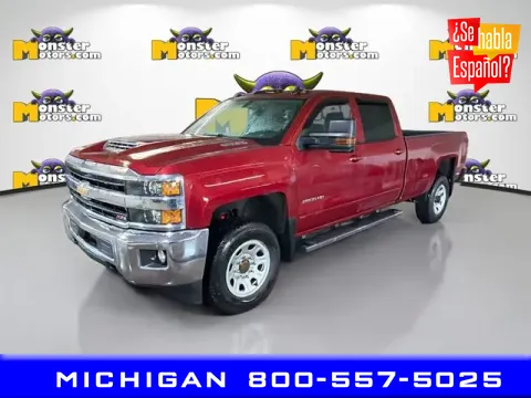 Blue 2019 Chevrolet Silverado 2500HD LT for sale in Michigan Center, MI
