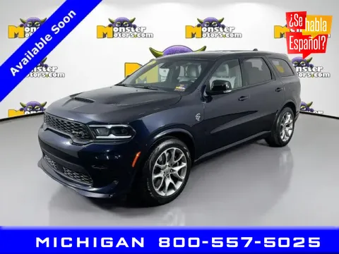 Blue 2025 Dodge Durango SRT Hellcat for sale in Michigan Center, MI
