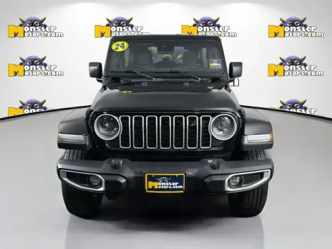 Photos of 2024 Jeep Wrangler Sahara for sale in Michigan Center, MI at Monster Motors - Jackson, MI