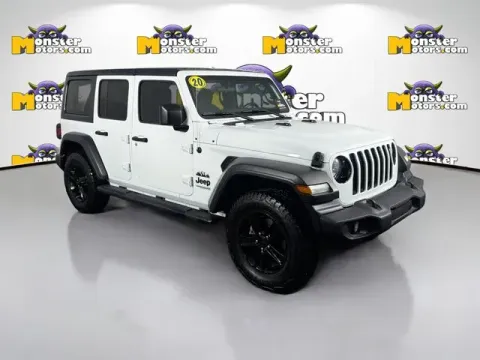 Another view of 2020 Jeep Wrangler Unlimited Sport Altitude for sale in Michigan Center, MI at Monster Motors - Jackson, MI