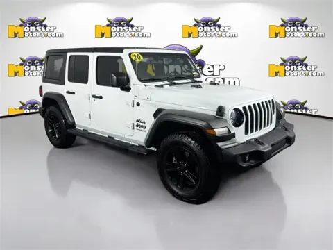 Another view of 2020 Jeep Wrangler Unlimited Sport Altitude for sale in Michigan Center, MI at Monster Motors - Jackson, MI