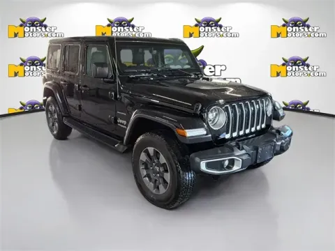 Another view of 2018 Jeep Wrangler Unlimited Sahara for sale in Michigan Center, MI at Monster Motors - Jackson, MI