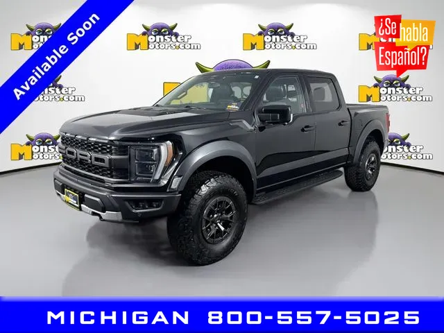 Black 2022 Ford F-150 Raptor for sale in Michigan Center, MI