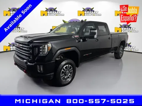 Black 2023 GMC Sierra 2500HD AT4 for sale in Michigan Center, MI