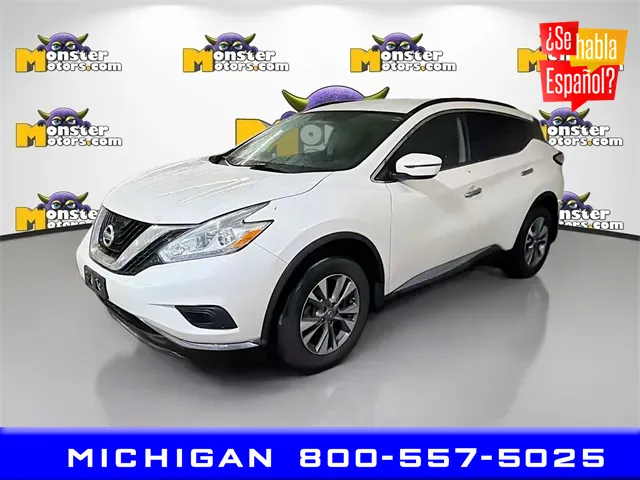 White 2017 Nissan Murano S for sale in Michigan Center, MI