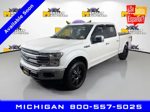 Gray 2018 Ford F-150 Lariat for sale in Michigan Center, MI