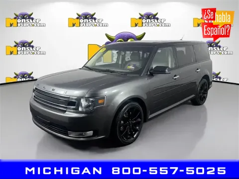 Blue 2019 Ford Flex SEL for sale in Michigan Center, MI